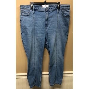 Hollister Curvy Ultra High Rise Skinny Ankle Jeans Size 21S NWT
